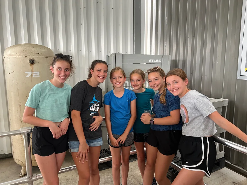 Twelve! We spent the afternoon at Abby’s favorite place with friends. Her favorite part was riding Orion for the first time, and being able to walk right on due to rain. At the end of the day, she thanked me and said “it really is true that time just flies when you’re having fun.” So true.