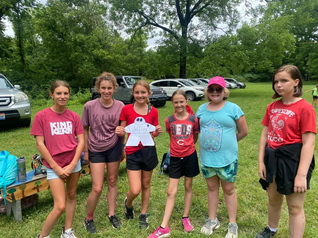 Another fun week at Girl Scout camp! Abby graduated from Red to PA!