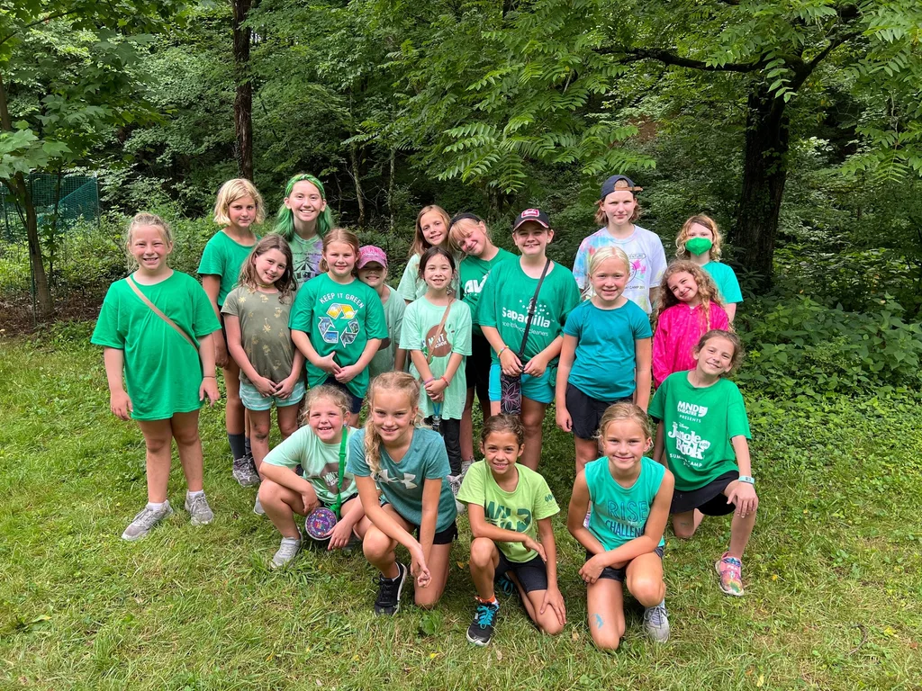 Another fun week at Girl Scout camp! Abby graduated from Red to PA!