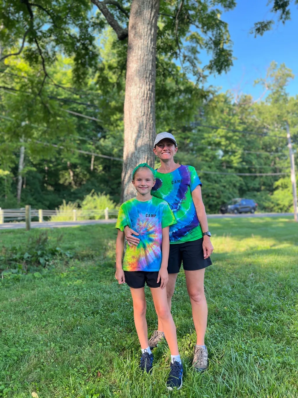 Another fun week at Girl Scout camp! Abby graduated from Red to PA!