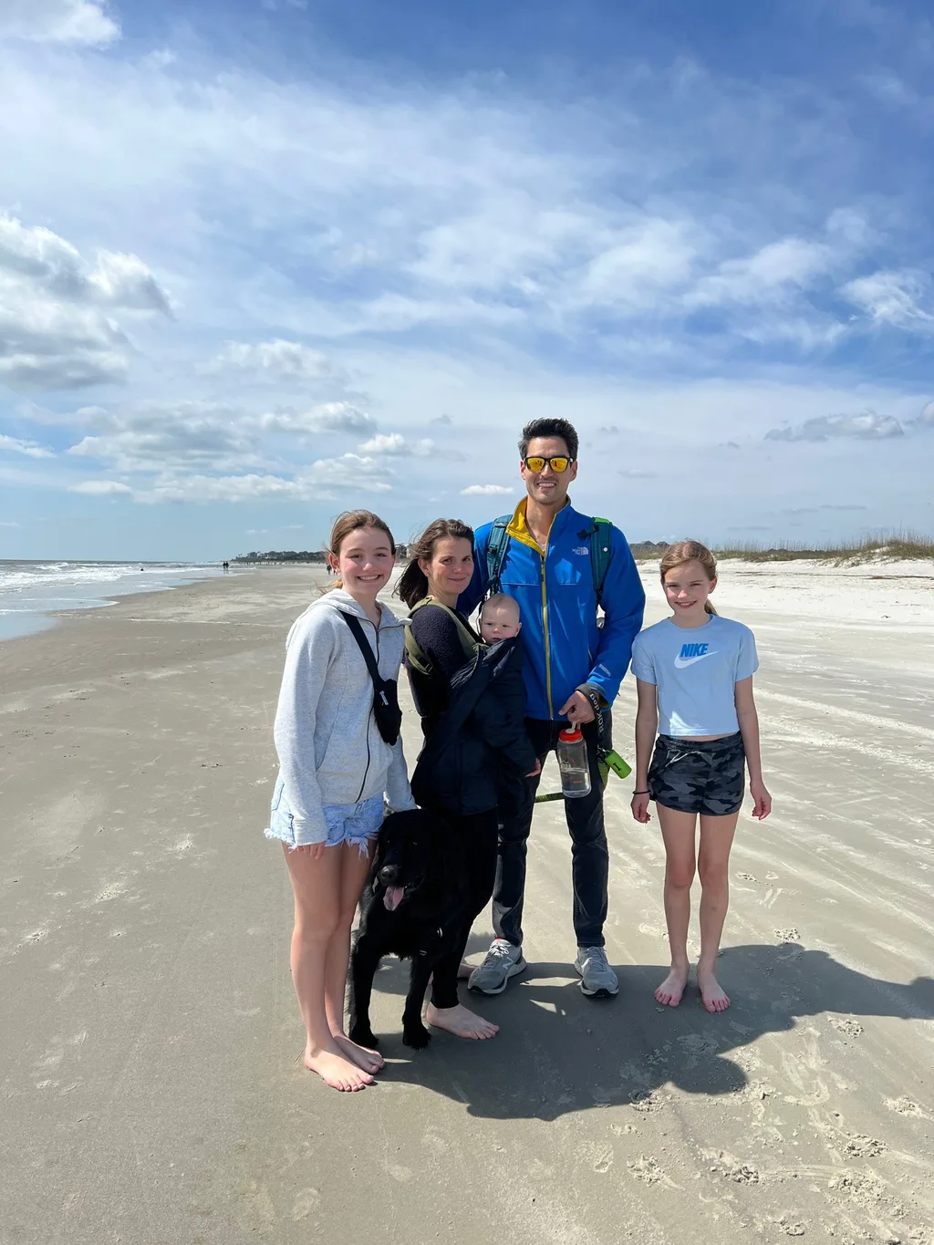 Another Spring Break in Savannah! Although the most important thing we did was finally meet the sweet Archie, we also had fun on Tybee and Hilton Head Islands and downtown. The weather was pretty cool, but the girls still happily swam in ocean.