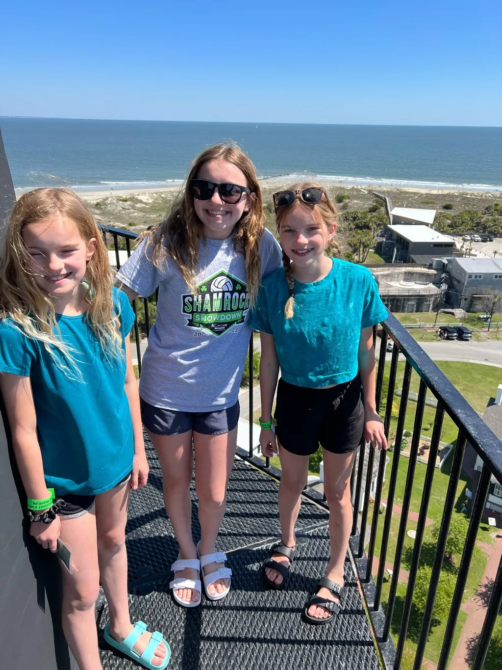 Another Spring Break in Savannah! Although the most important thing we did was finally meet the sweet Archie, we also had fun on Tybee and Hilton Head Islands and downtown. The weather was pretty cool, but the girls still happily swam in ocean.