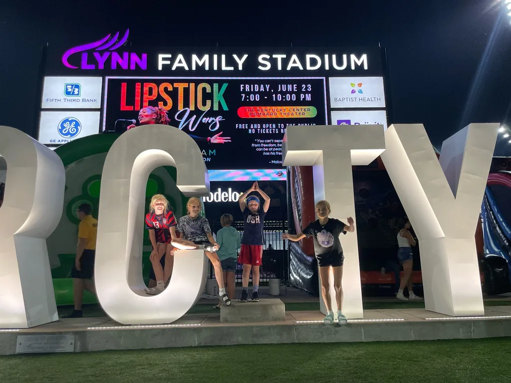 We had a great time in Louisville even though Alex Morgan took the night off!