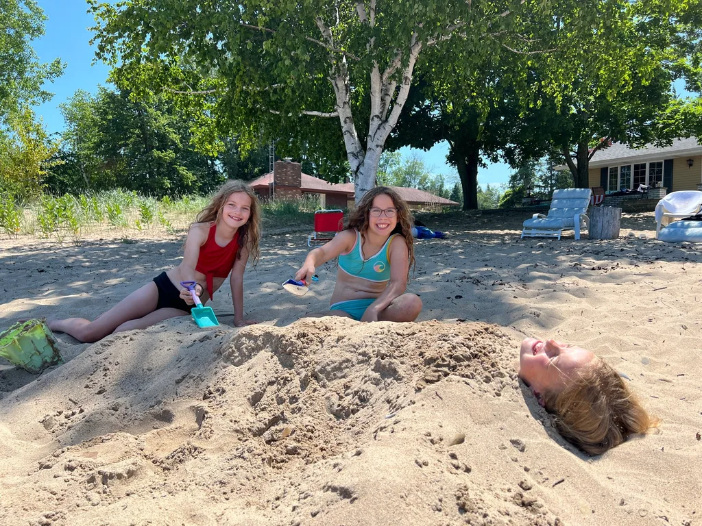 Third annual SMOOSE family Fourth of July at Harbor Beach!