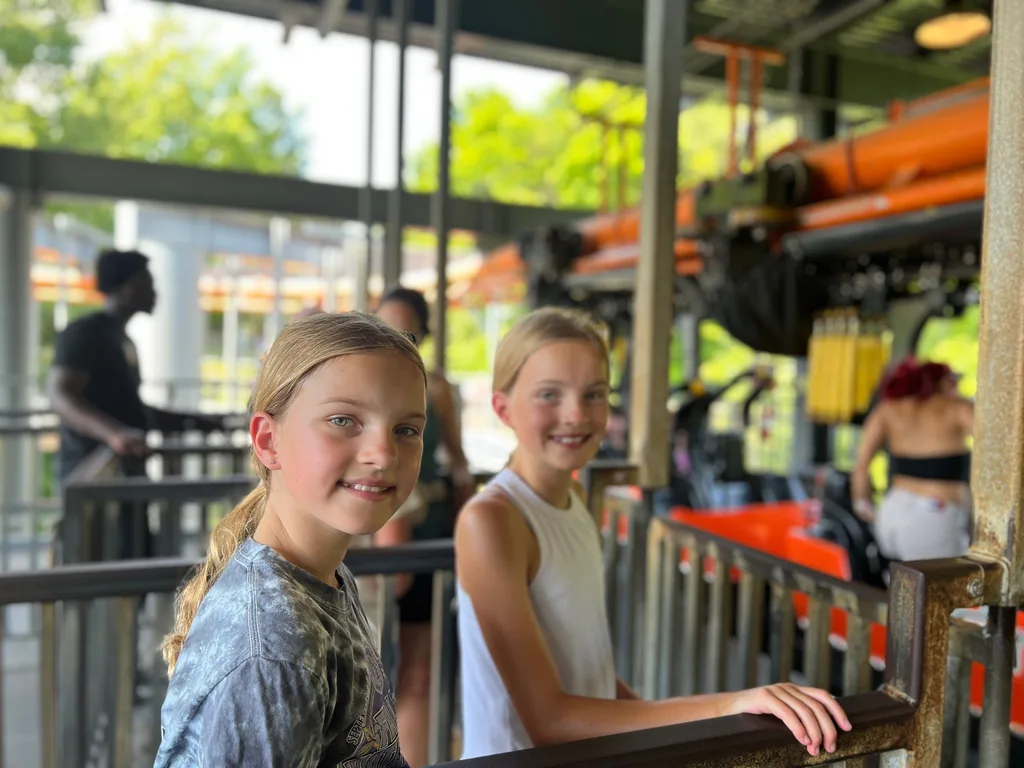 As the girls would say, SMOOSE trip to Kings Island. Sophie, Josie, and Charlotte showed some bravery (peer pressure) by riding some of the big coasters!