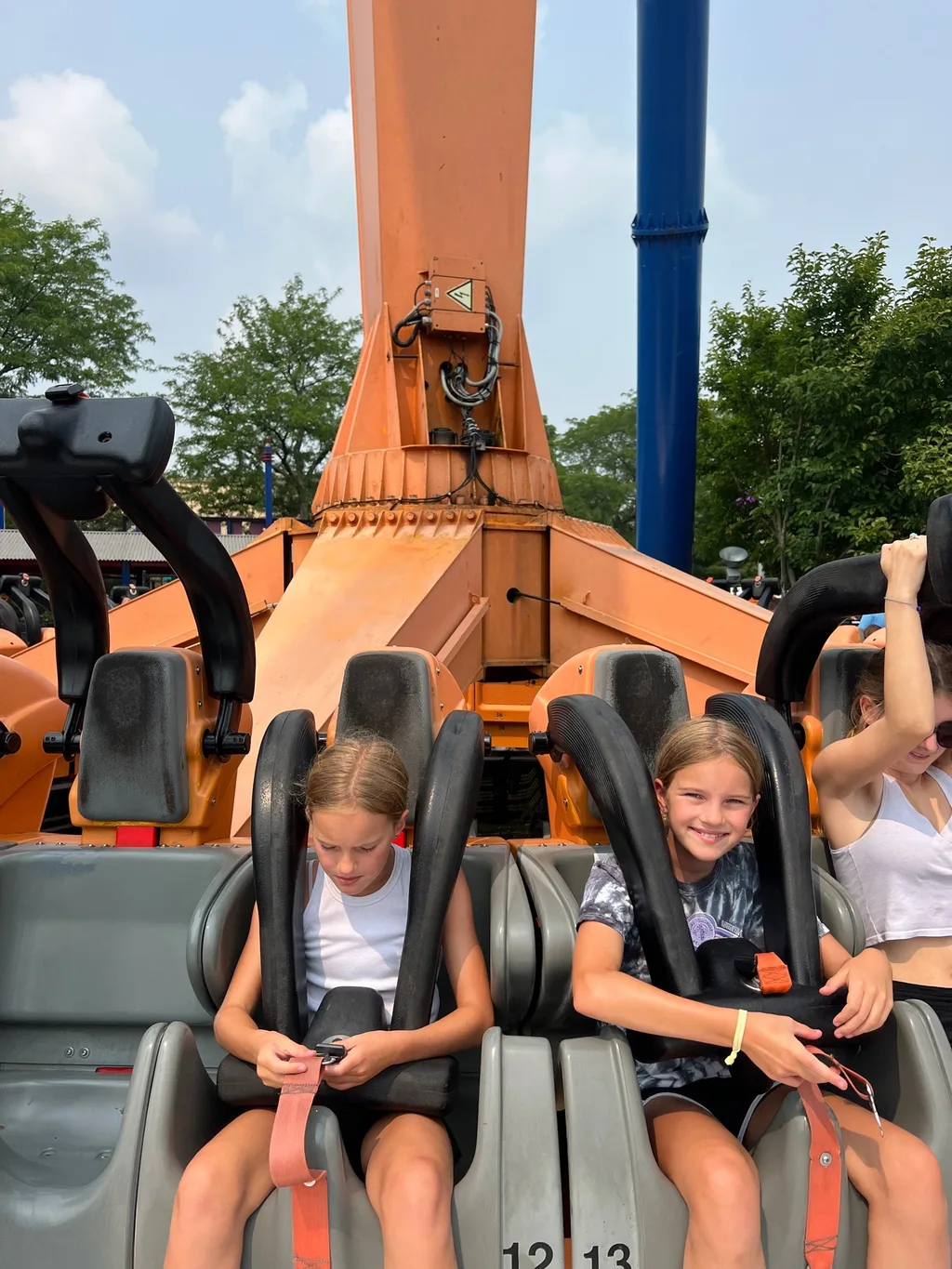 While Abby is having the best time as a PA for pink unit at Girl Scout camp, all Gwen and Josie want to do is visit Kings Island. As of today, Gwen and I have officially ridden everything and Josie just needs to ride the Beast.