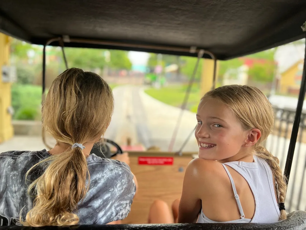 While Abby is having the best time as a PA for pink unit at Girl Scout camp, all Gwen and Josie want to do is visit Kings Island. As of today, Gwen and I have officially ridden everything and Josie just needs to ride the Beast.