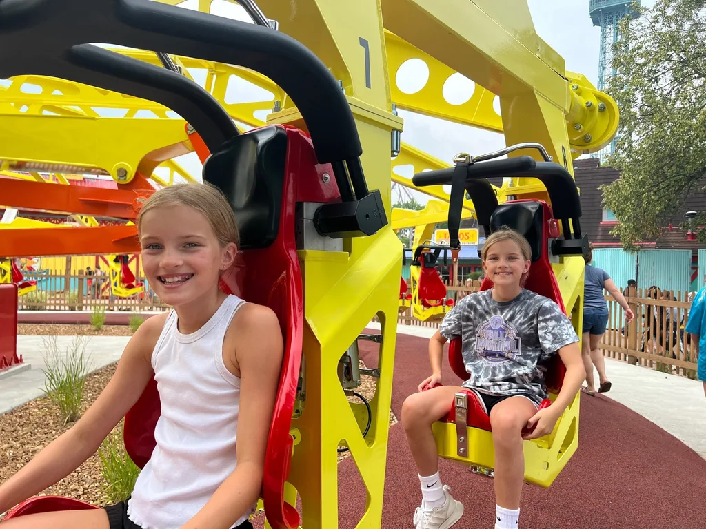 While Abby is having the best time as a PA for pink unit at Girl Scout camp, all Gwen and Josie want to do is visit Kings Island. As of today, Gwen and I have officially ridden everything and Josie just needs to ride the Beast.