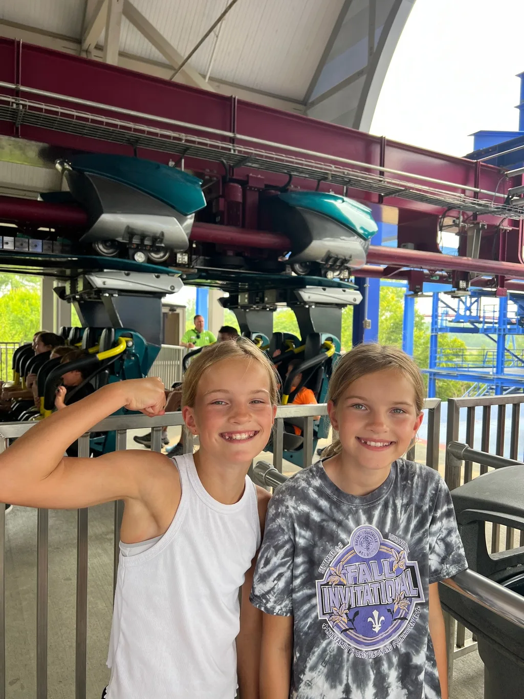 While Abby is having the best time as a PA for pink unit at Girl Scout camp, all Gwen and Josie want to do is visit Kings Island. As of today, Gwen and I have officially ridden everything and Josie just needs to ride the Beast.