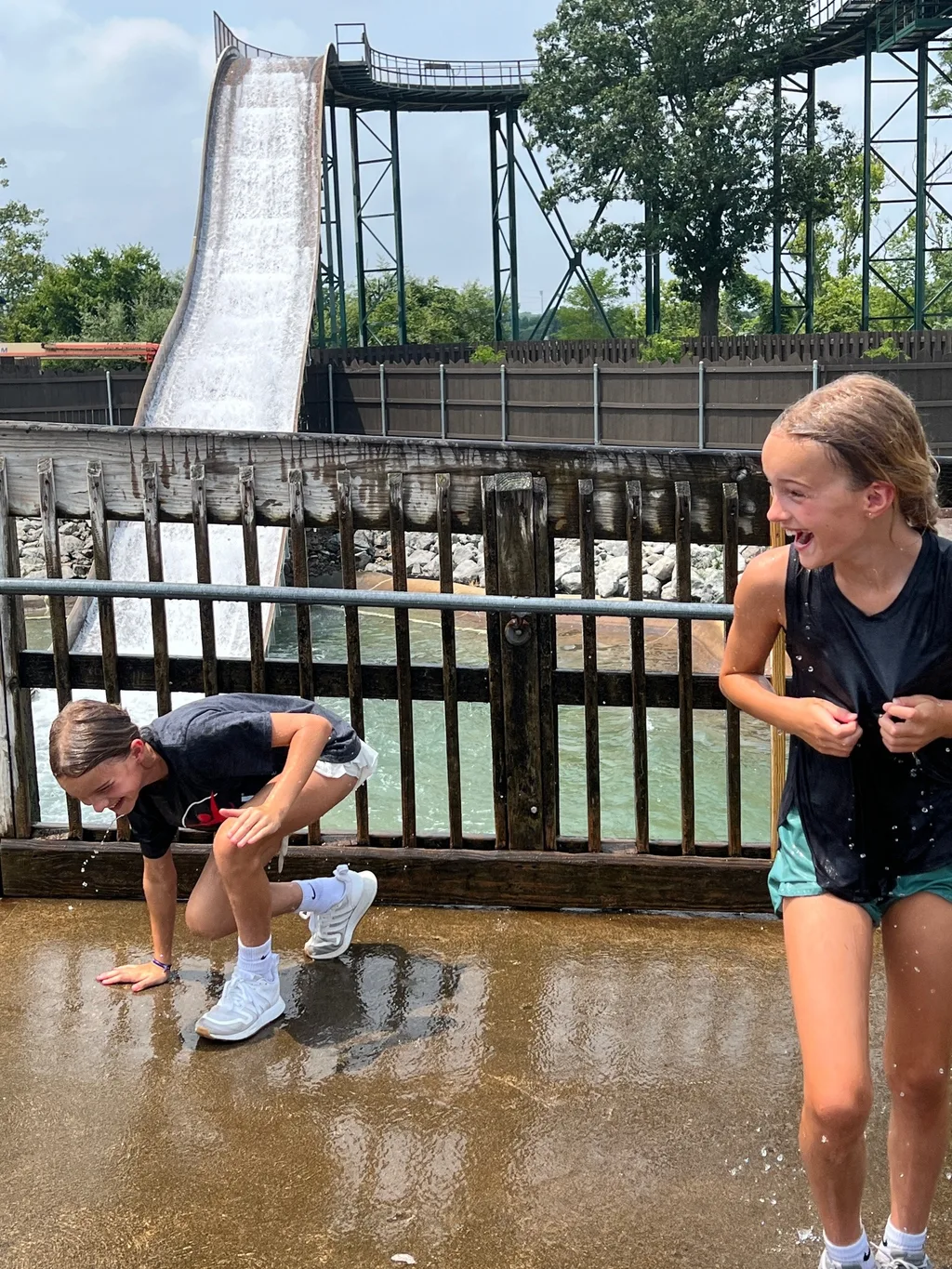 Another day, another trip to KI while Abby was at Girls Scout Camp! It’s official: Gwen, Josie, and I have ridden every ride! 💯 % club!