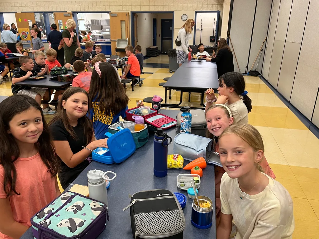 First day of school for an 8th grader and two 5th graders!
