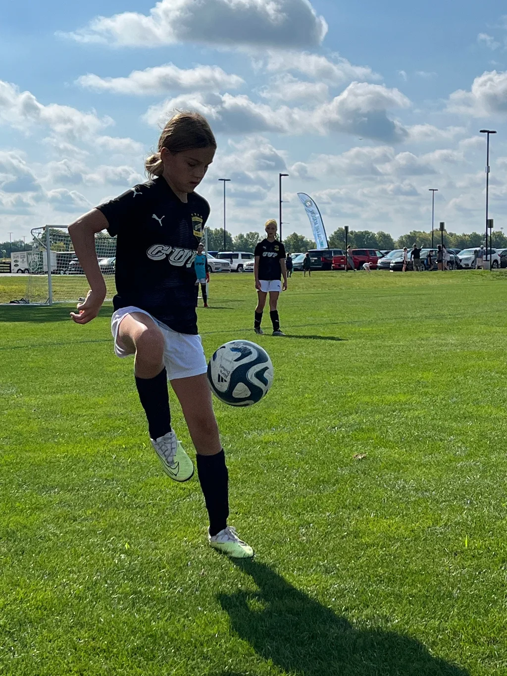 A big weekend: we welcomed Theodore John to the world and the girls won silver in a soccer tournament in Indy!