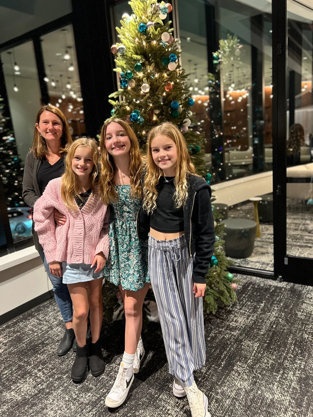A new Christmas tradition? We added an experience to our Christmas gifting (dinner at Nada and a Christmas Carol at the Playhouse).