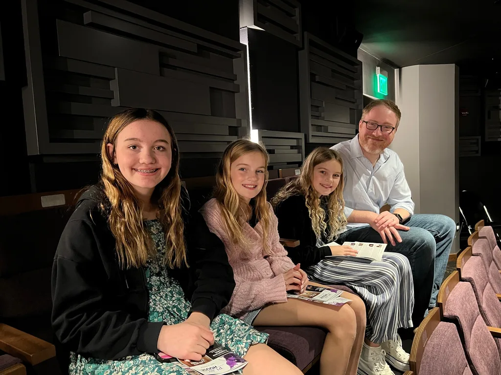 A new Christmas tradition? We added an experience to our Christmas gifting (dinner at Nada and a Christmas Carol at the Playhouse).