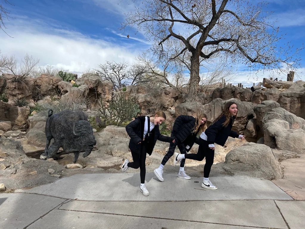 First full Albuquerque day: cool and wet so we adventured to Old Town, checked out Explora, Sawmill Market, and the ABQ BioPark Zoo.