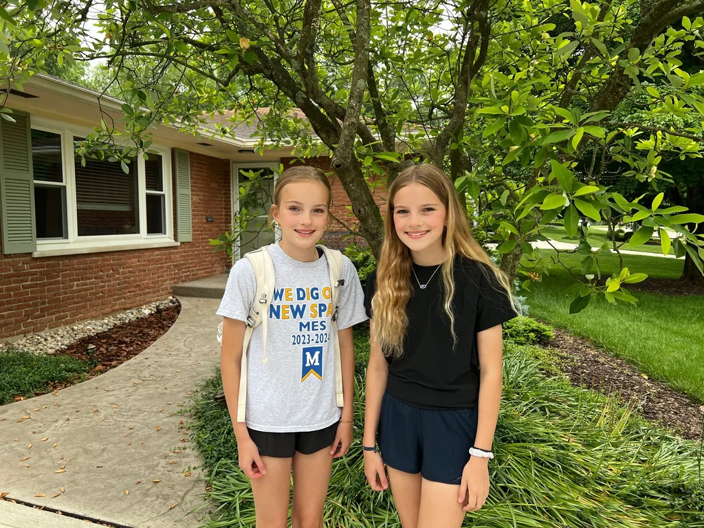 We somehow have sixth graders and a ninth grader! Middle school and high school ready!