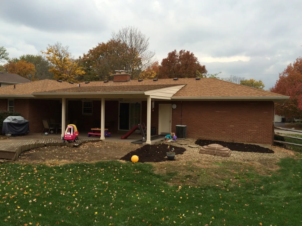 Em was recently in town and commented on how nice our yard looks. Crazy to think back to what it was like when we first bought the house!