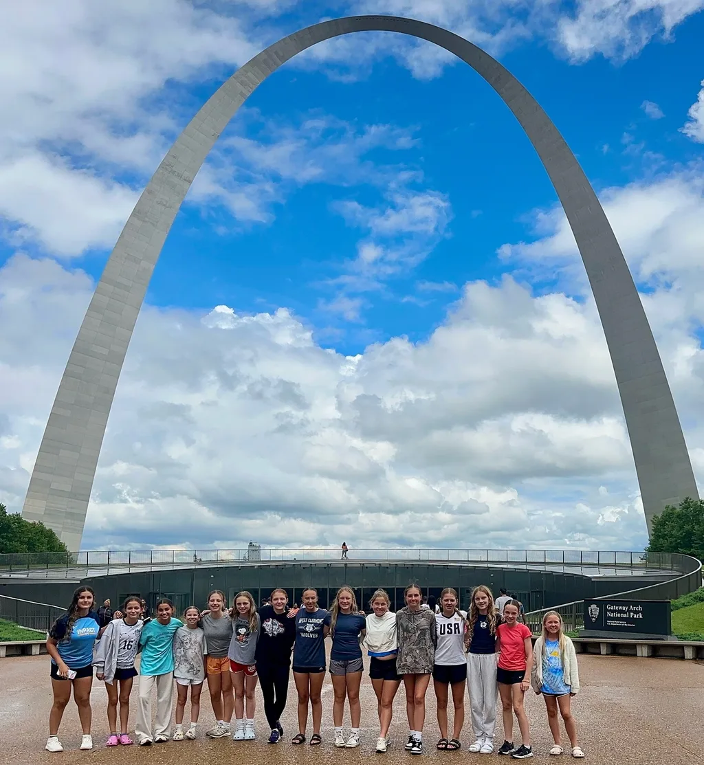 Another fun trip for sports! This time Gwen and I traveled to Saint Louis so she could guest play for regionals with her new soccer team. She jumped right into the deep end, but had a great time getting to know her new team.