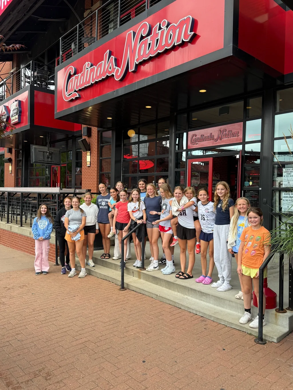 Another fun trip for sports! This time Gwen and I traveled to Saint Louis so she could guest play for regionals with her new soccer team. She jumped right into the deep end, but had a great time getting to know her new team.