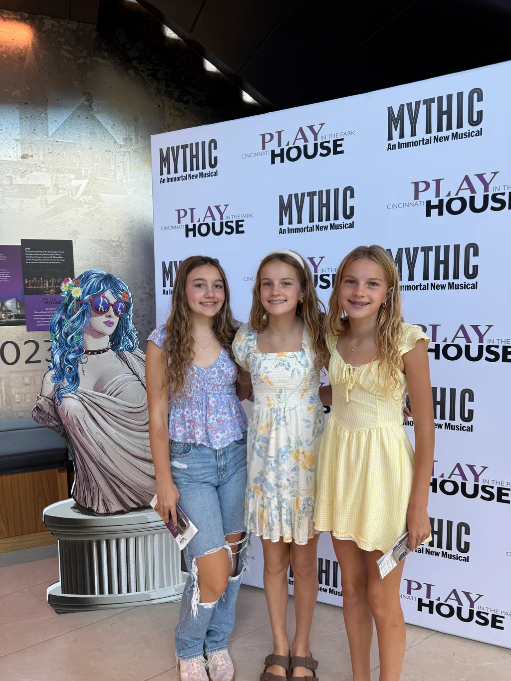 Family theater (Mythic at Playhouse) and family!