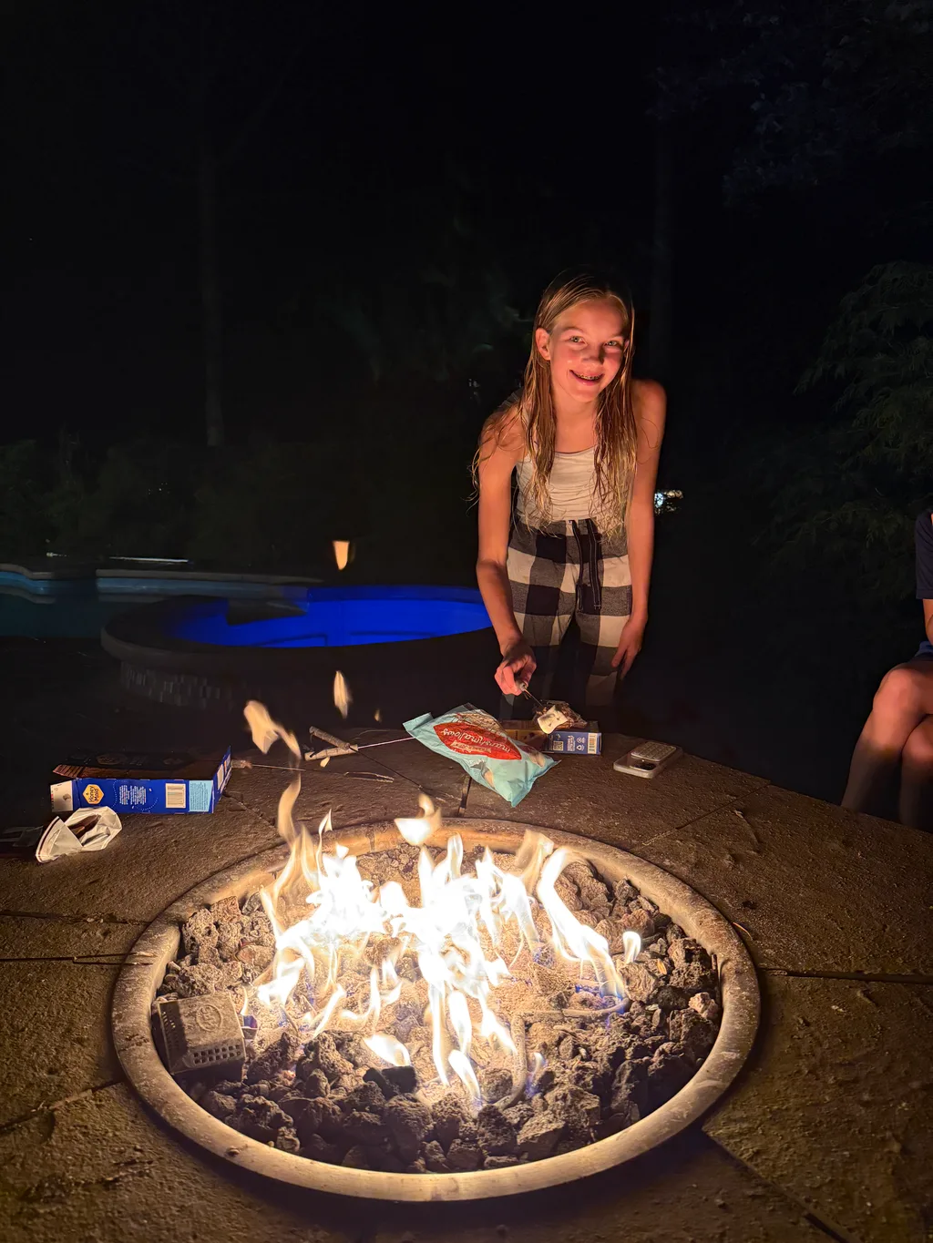 "Hi this is Gwen! I had a great time and we won one game, tied one and then lost in the semifinals sadly. My team went on a mountain coaster and we walked around downtown Gatlinburg and went in a mirror maze. At the cabin we stayed in there was a hot tub and pool, so me and my friends spent a lot of time in there! It was a lot of fun!"