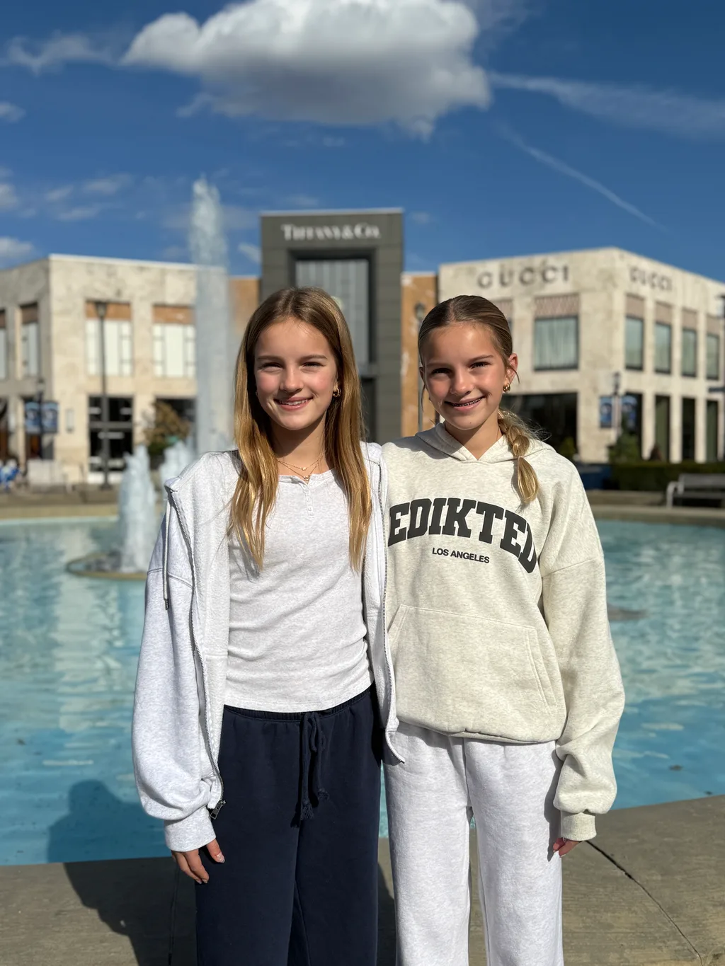 A happy 13th birthday at the Easton mall!