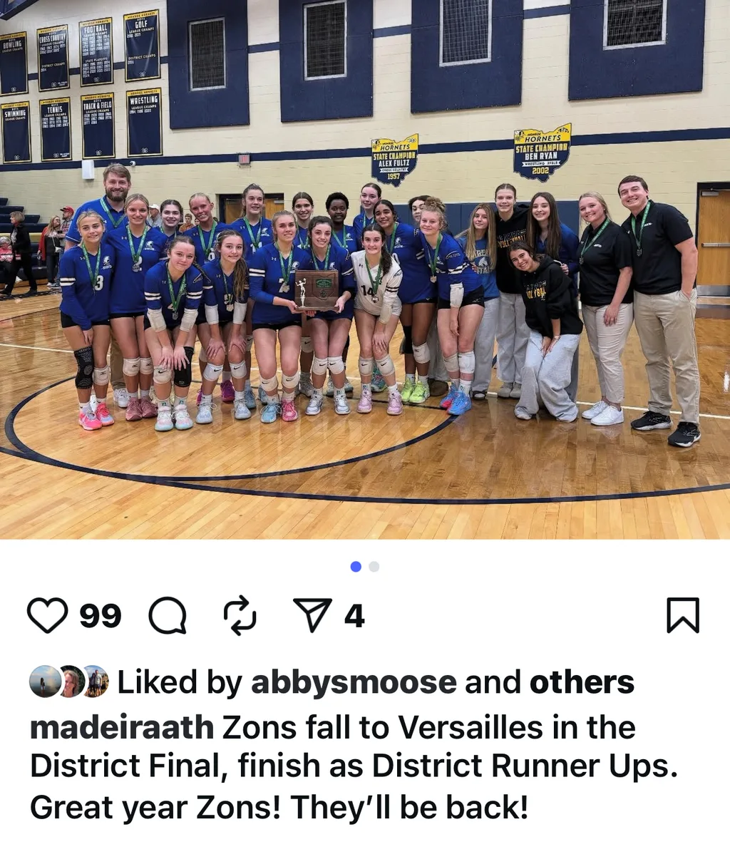 The MHS volleyball season is officially over